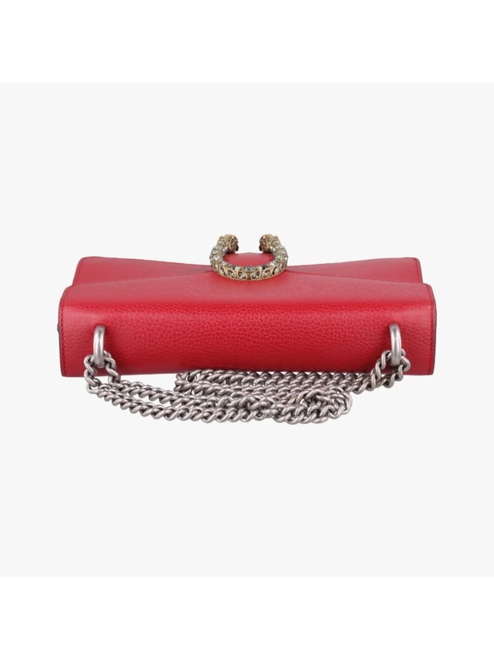 Gucci Dionysus Red Leather Shoulder Bag - Picture 8 of 16